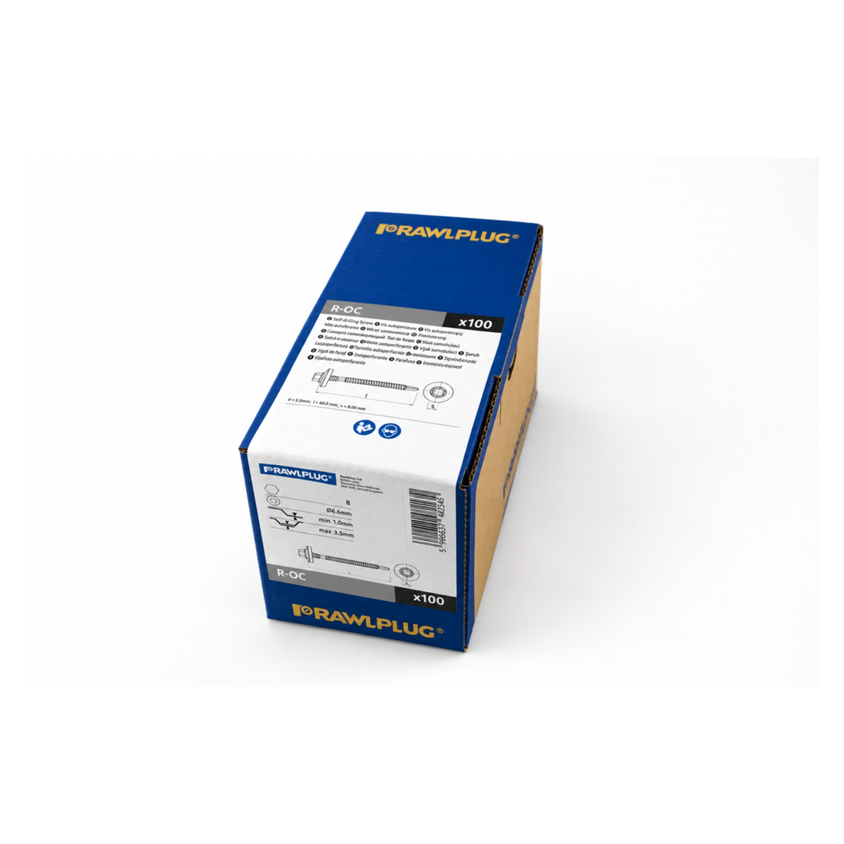 Hex Head Hi-Lo Self Drilling Screw 5.5/63 x 150 - Box 100, view 3
