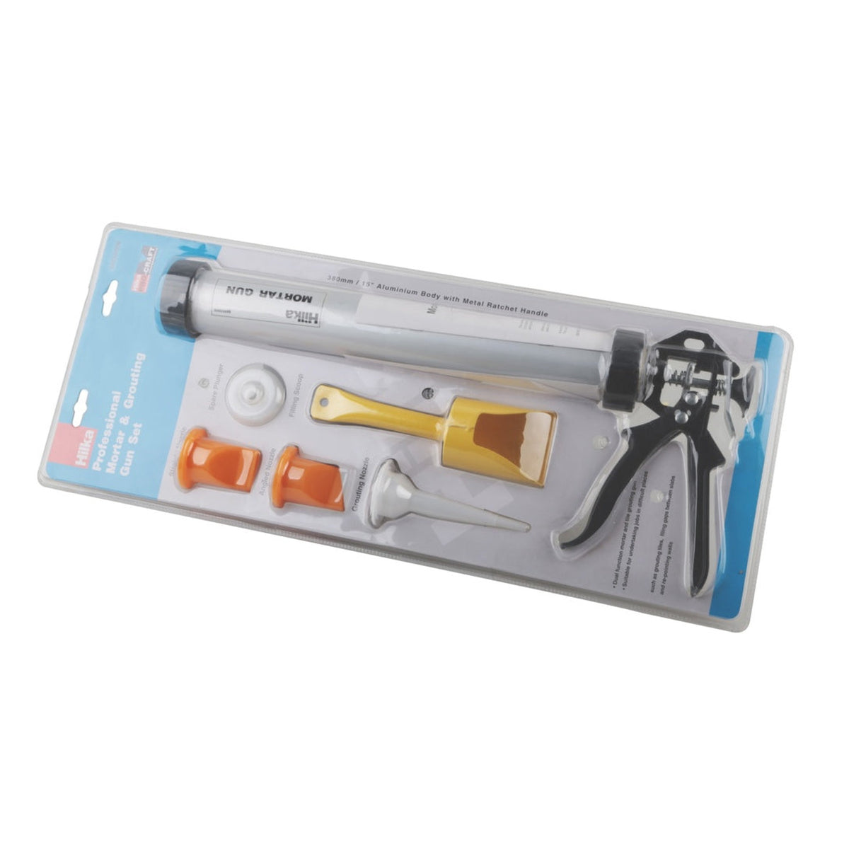 Hilka Pro mortar and grouting gun set