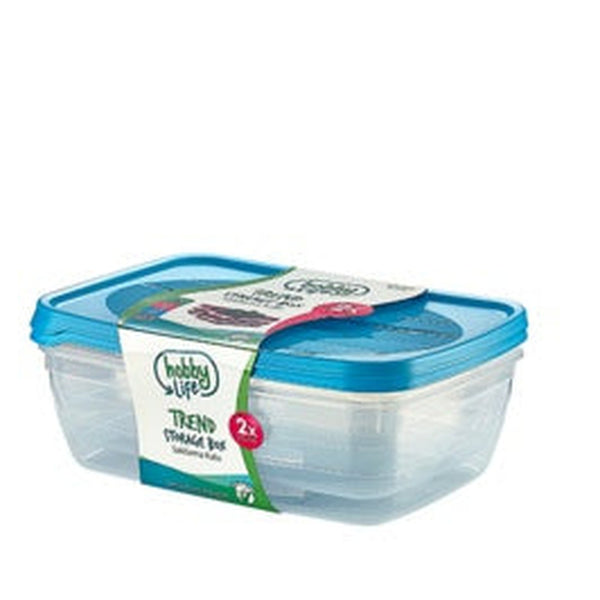 Hobbylife Trend rectangular food savers, pack of 3