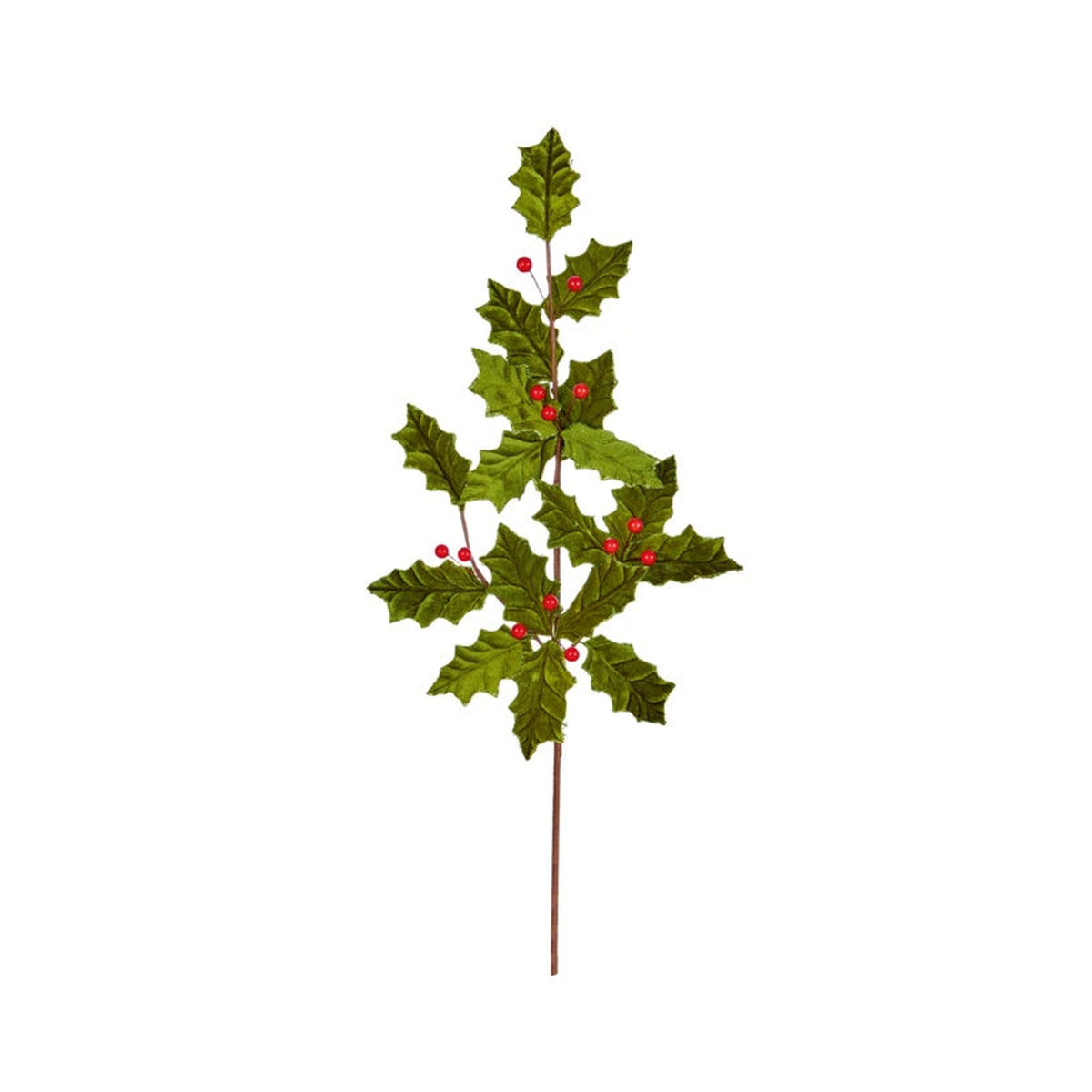 Holly Leaf Spray - 78cm