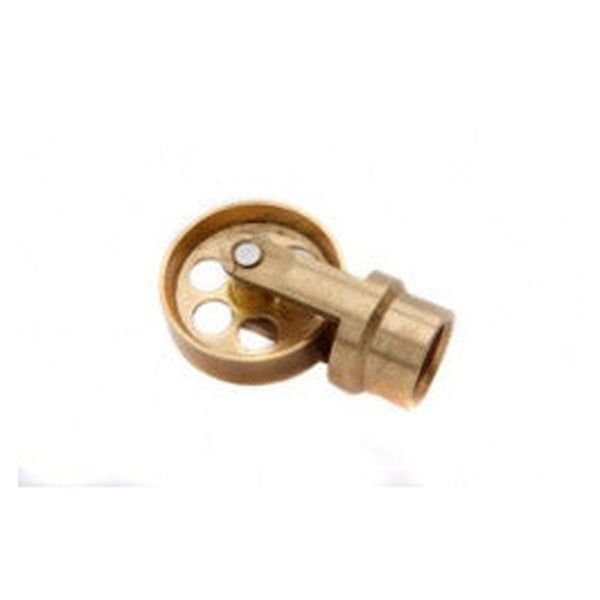 Horobin brass clearing wheel drain rod attachment