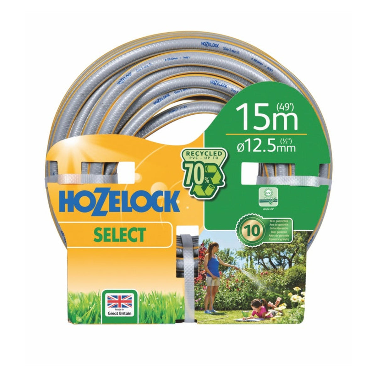 Hozelock Select braided garden hose 15m, view 3
