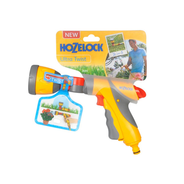 Hozelock Ultra Twist spray gun and sprinkler set