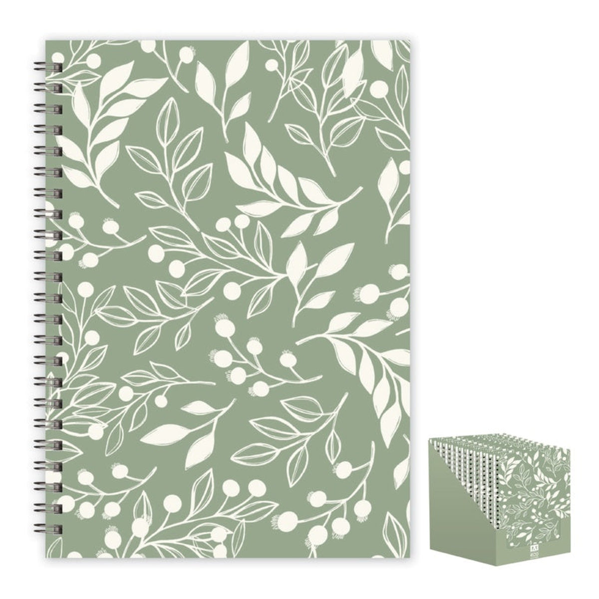 I G Design Eco Essentials A5 wiro notebook