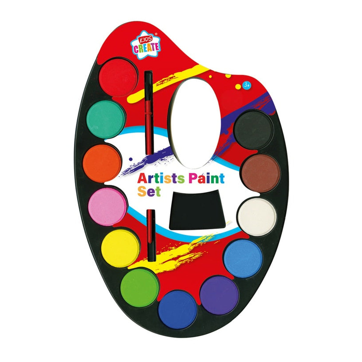 I G Design paint palette with paints