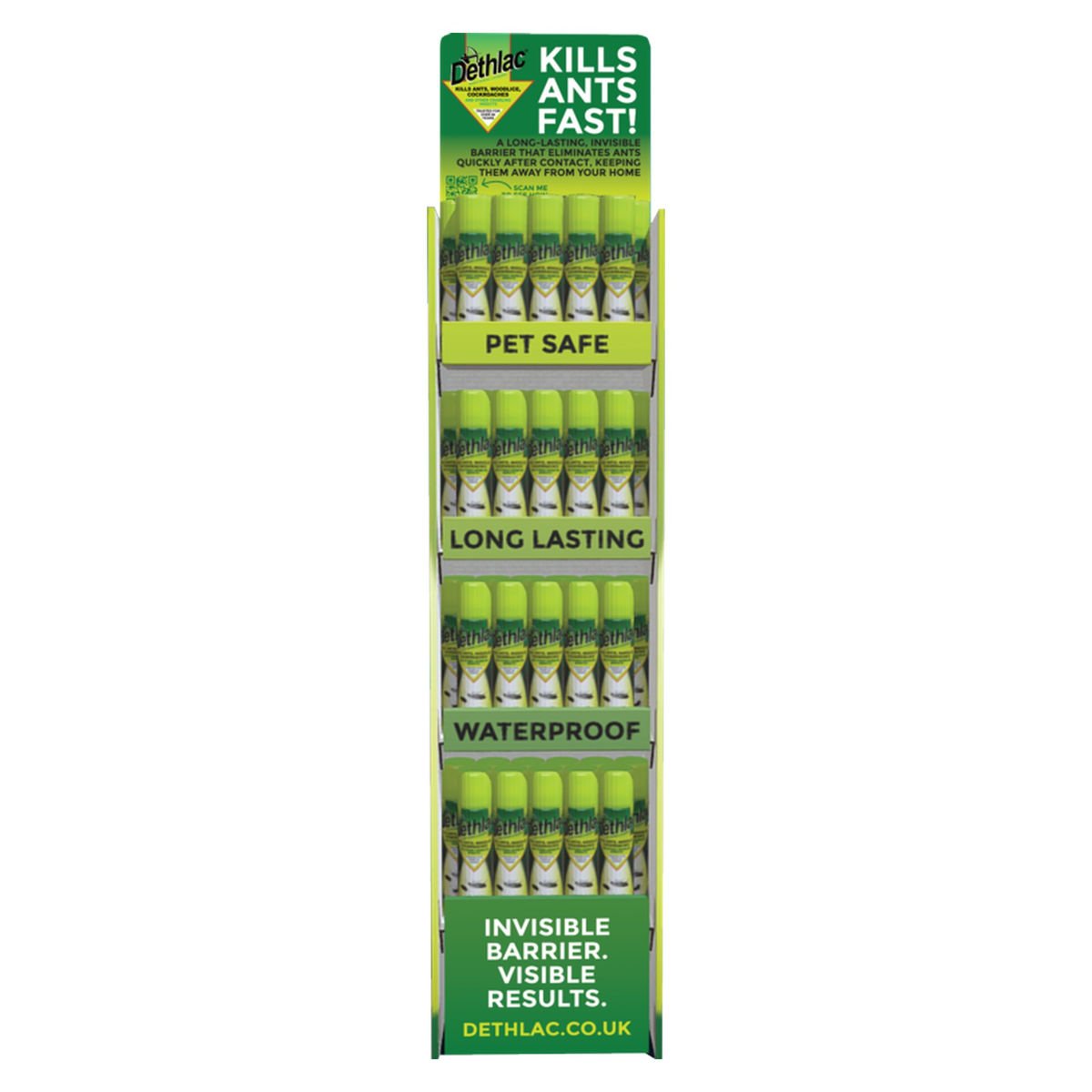 Insecticidal Lacquer - Display Unit of 96