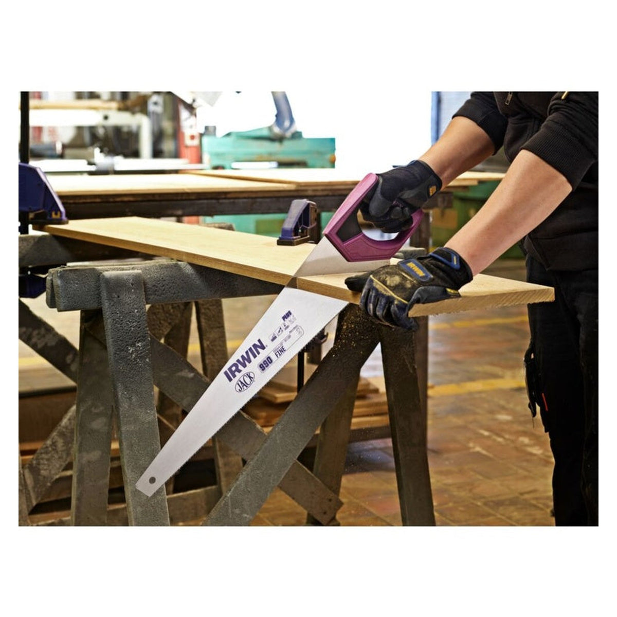 Irwin 990 Jack saw 22 inch 9 TPI, view 2