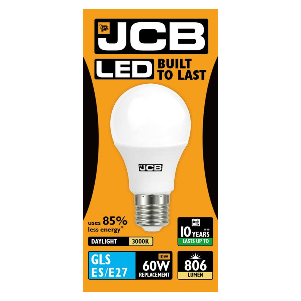 JCB LED A60 opal E27 warm white lamp