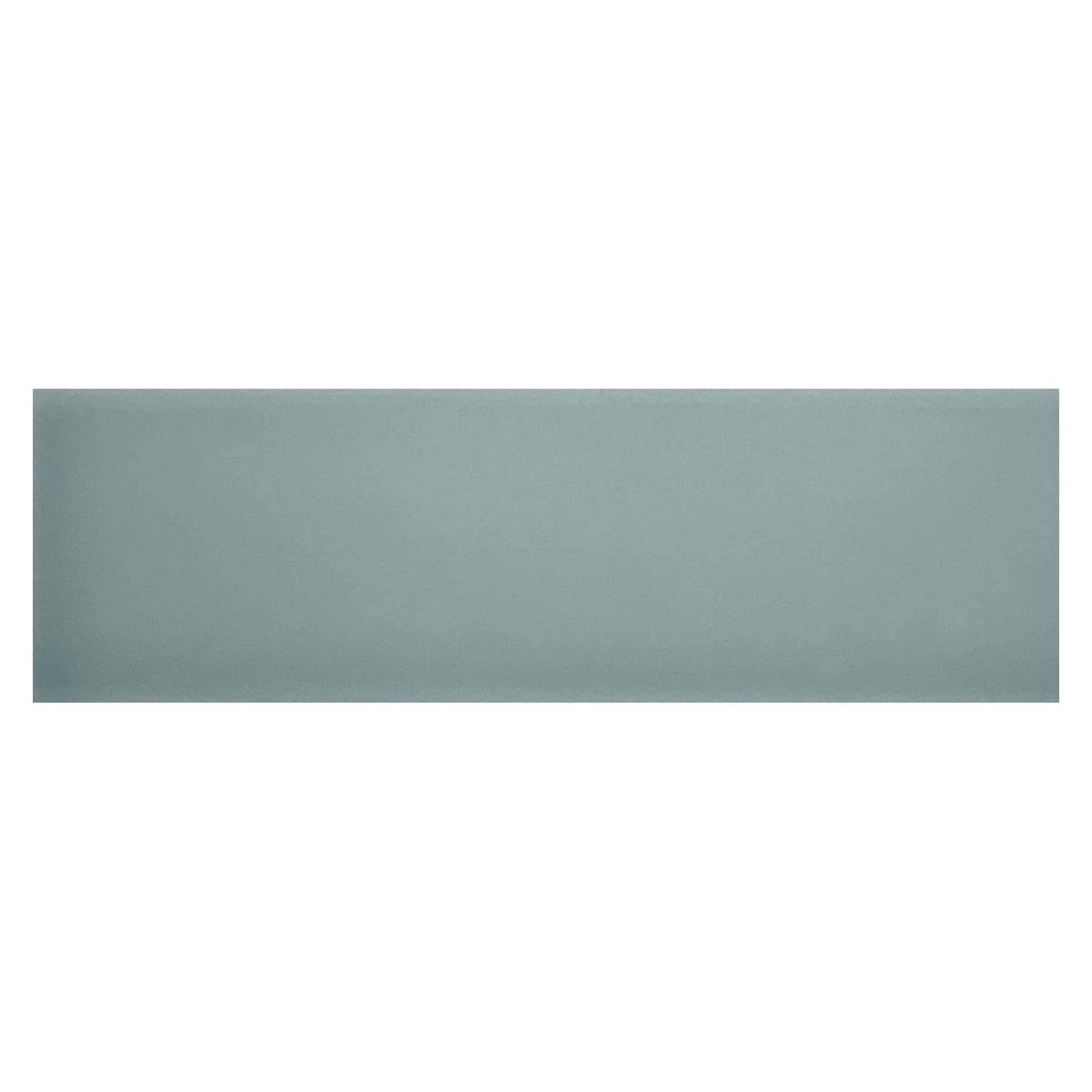 Johnson Tiles South Bank Pewter gloss ceramic wall tile 245 x 75mm