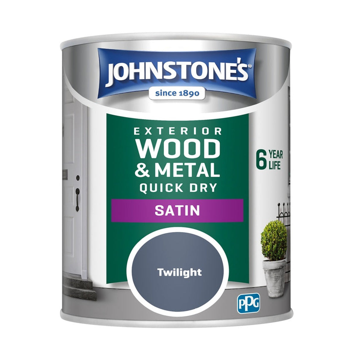 Johnstone's Exterior Quick Dry Satin Twilight 750ml