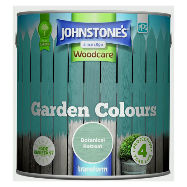 Johnstone's Garden Colours 2.5L tin in Botanical Retreat