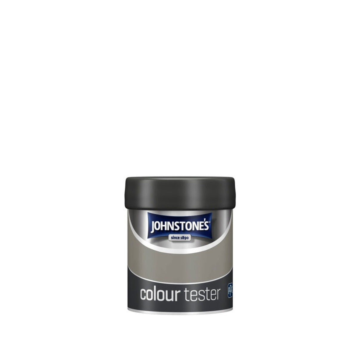 Johnstone's Matt emulsion tester pot in Venice Grey 75ml