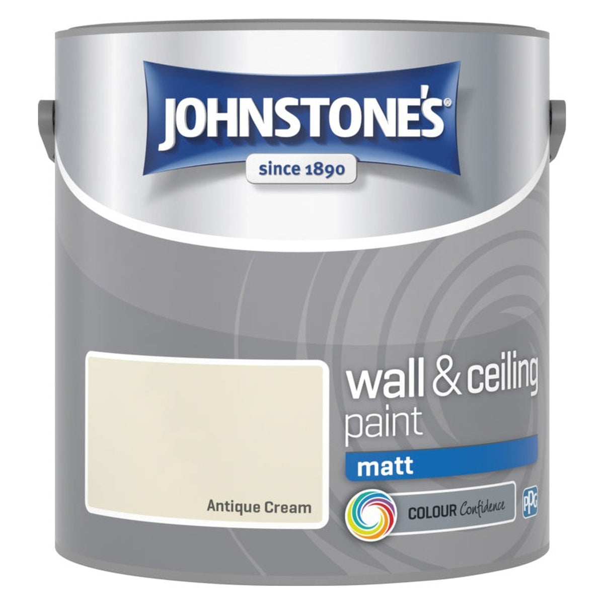 Johnstone's Wall & Ceiling Matt 2.5L in Antique Cream