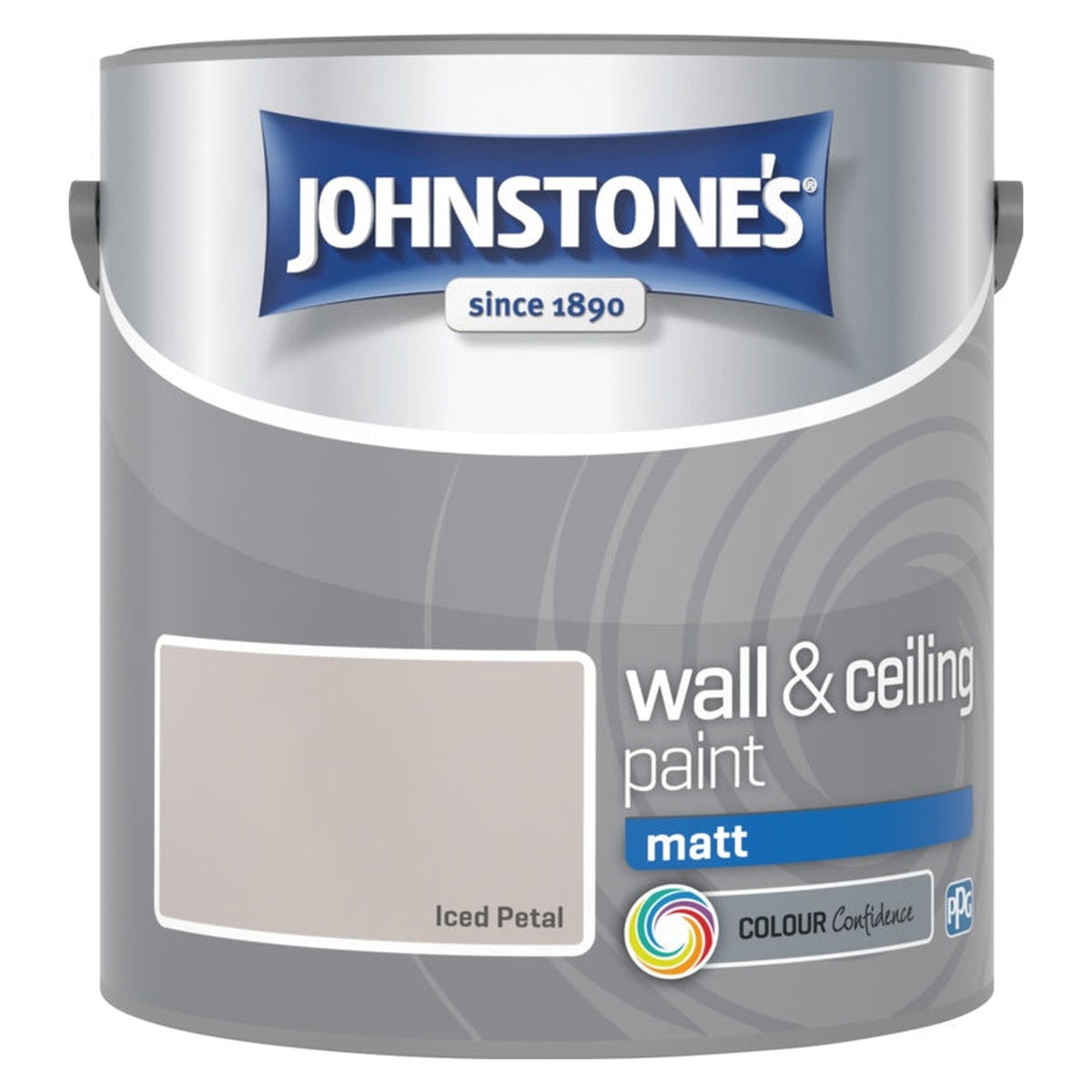 Johnstone's Wall & Ceiling Matt 2.5L in Iced Petal