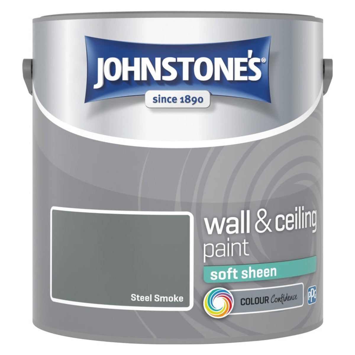 Johnstone's Soft Sheen 2.5L in Steel Smoke