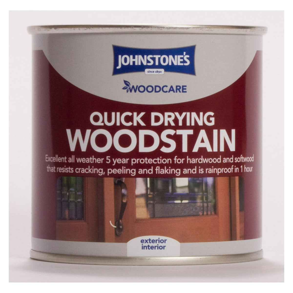 Johnstone's Woodcare Quick Drying Woodstain 250ml in Antique Pine