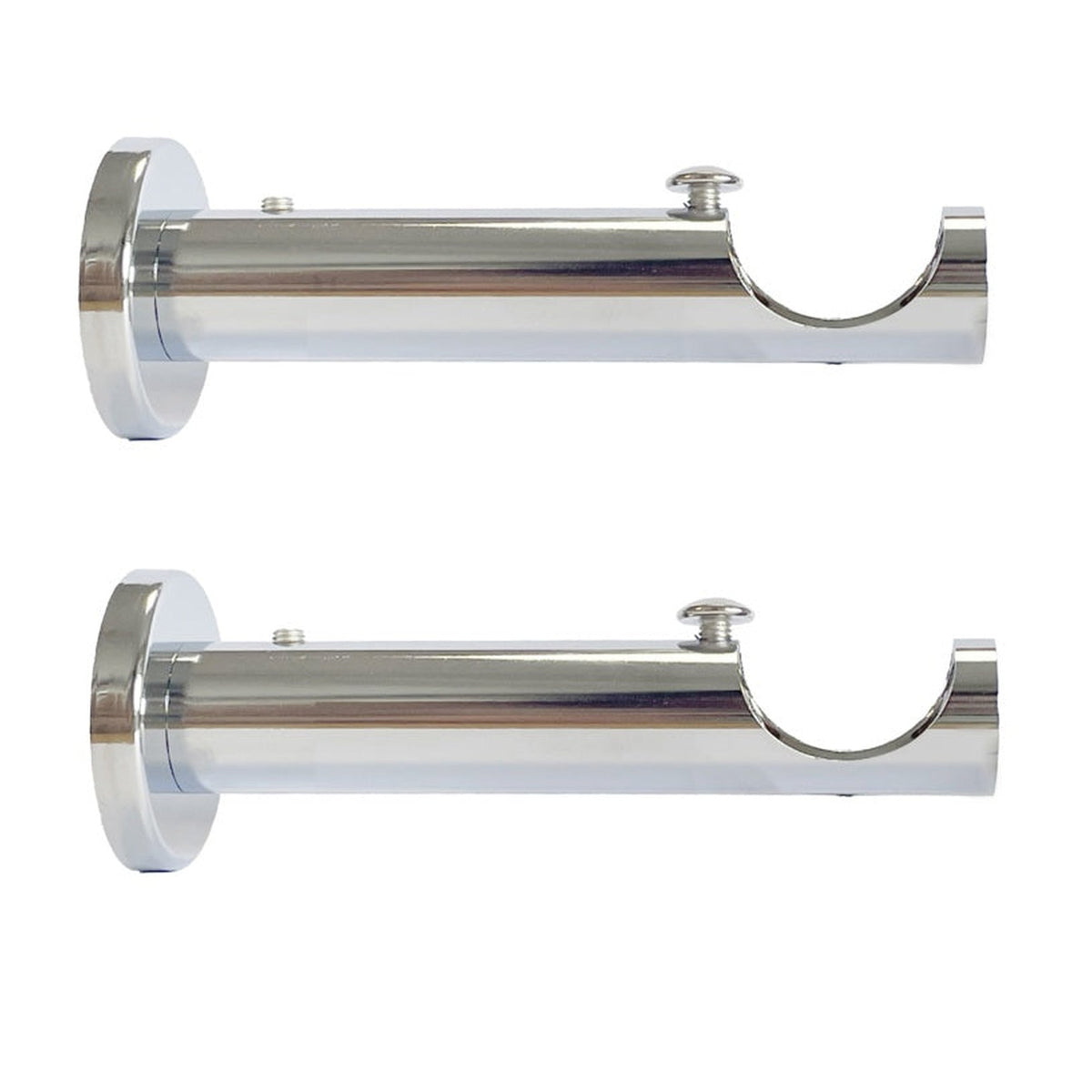 Jones Interiors Cosmos chrome barrel bracket