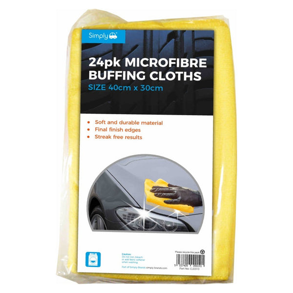 JRP microfibre cloths, pack of 24