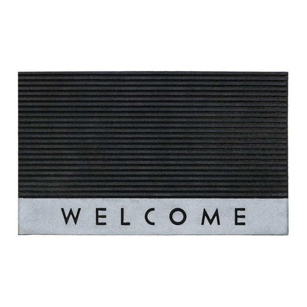 JVL Quartz Welcome doormat, 47 x 75cm