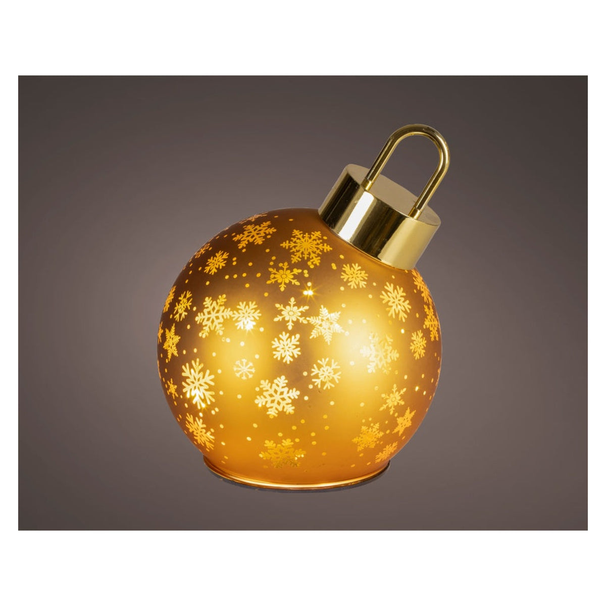Kaemingk gold micro bauble LED lights, warm white, view 2