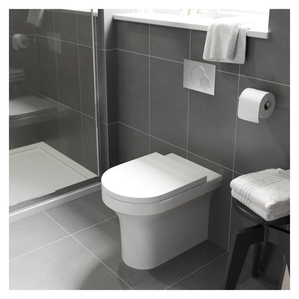 Kartell Ozone rimless back to wall toilet pan