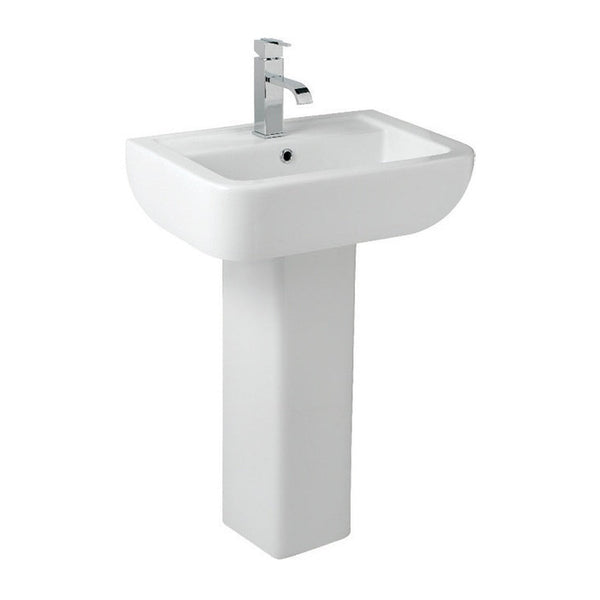 Kartell Square full pedestal in white