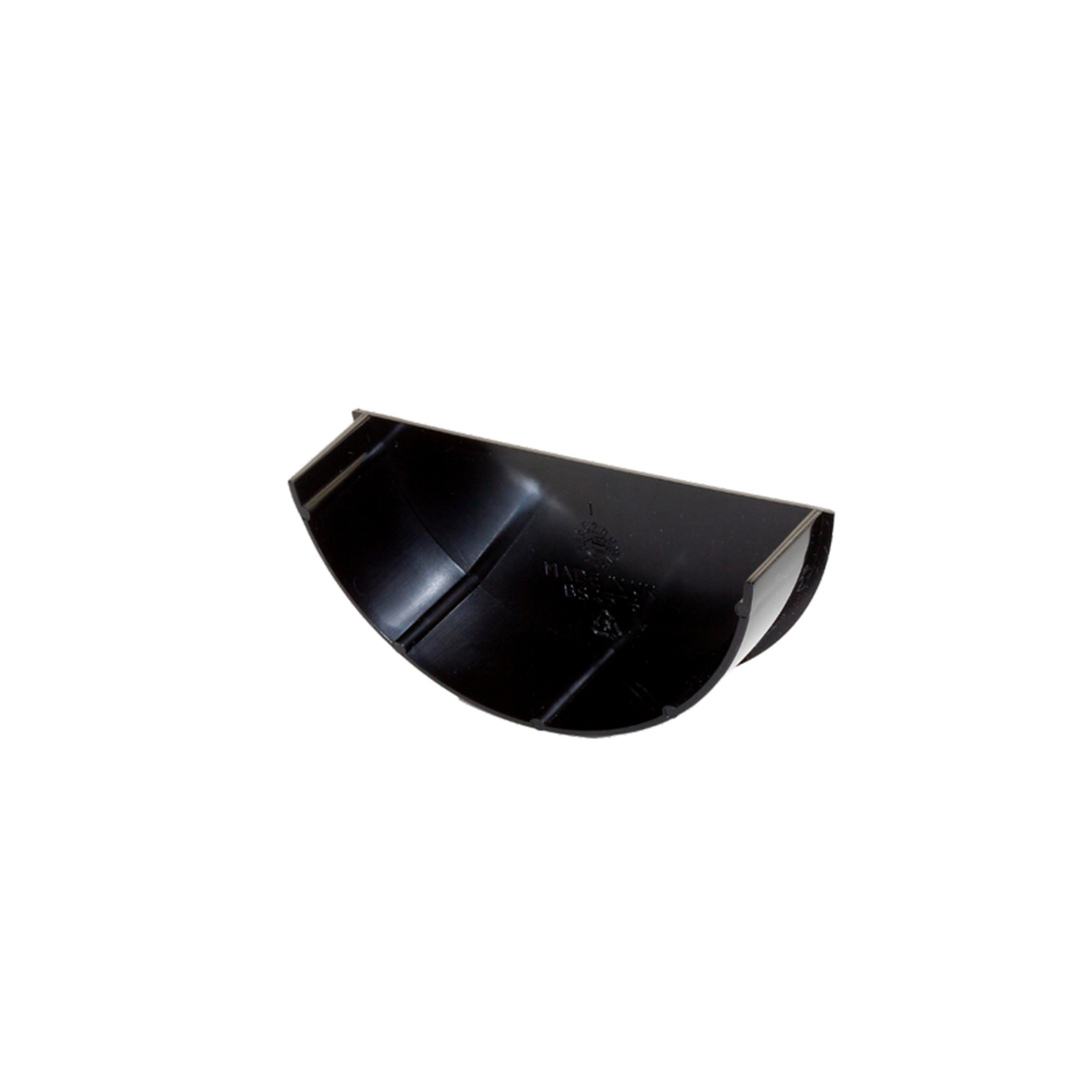 Kayflow black 112mm round internal stop end