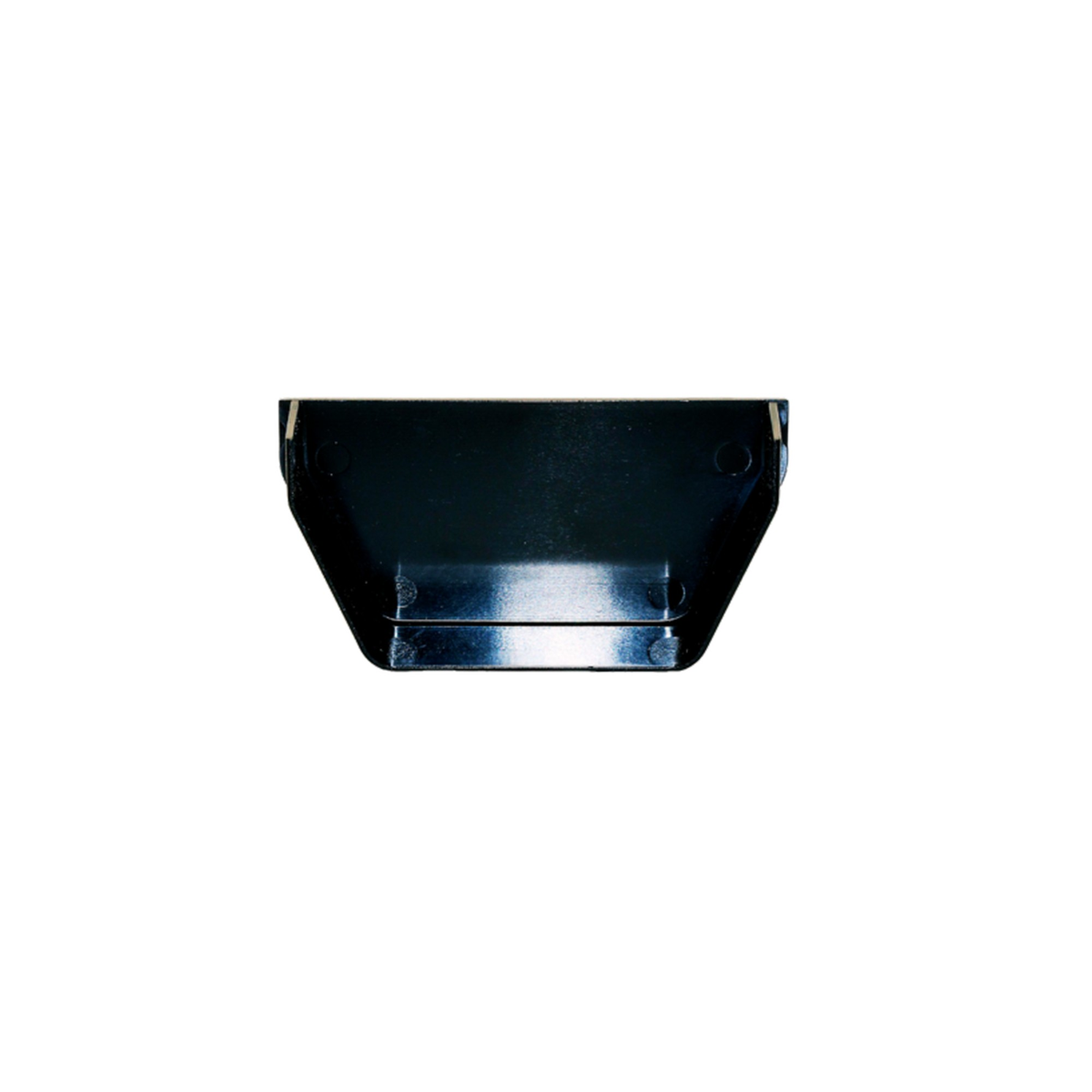 Kayflow black 112mm square internal stop end