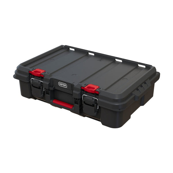 Keter Stack N Roll power tool case with metal latches
