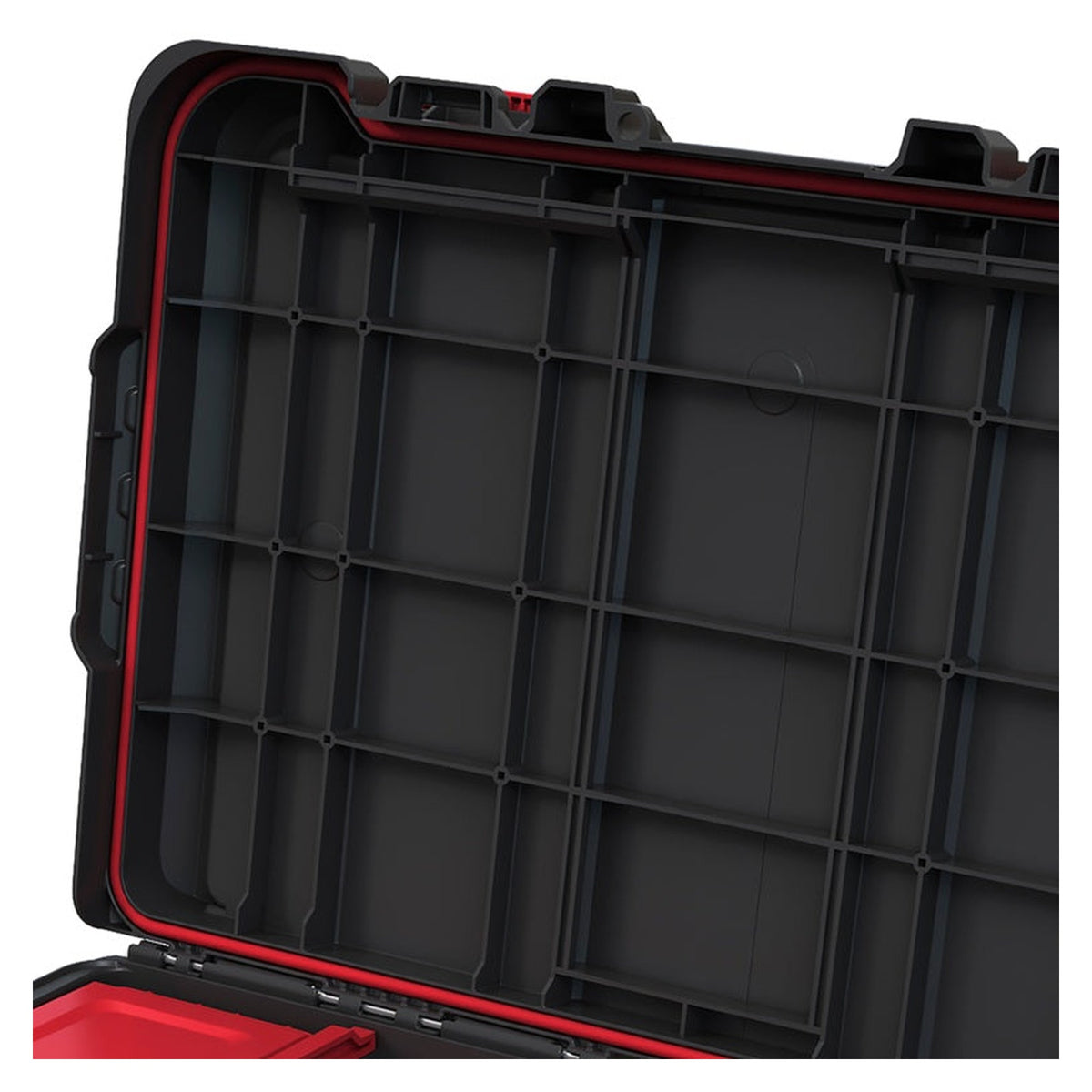 Keter Stack N Roll power tool case with metal latches, view 5