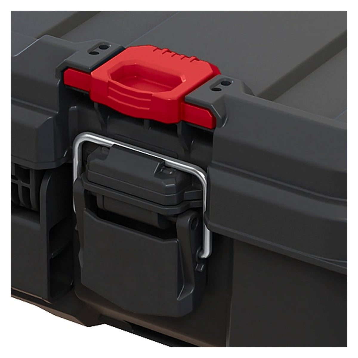 Keter Stack N Roll power tool case with metal latches, view 6