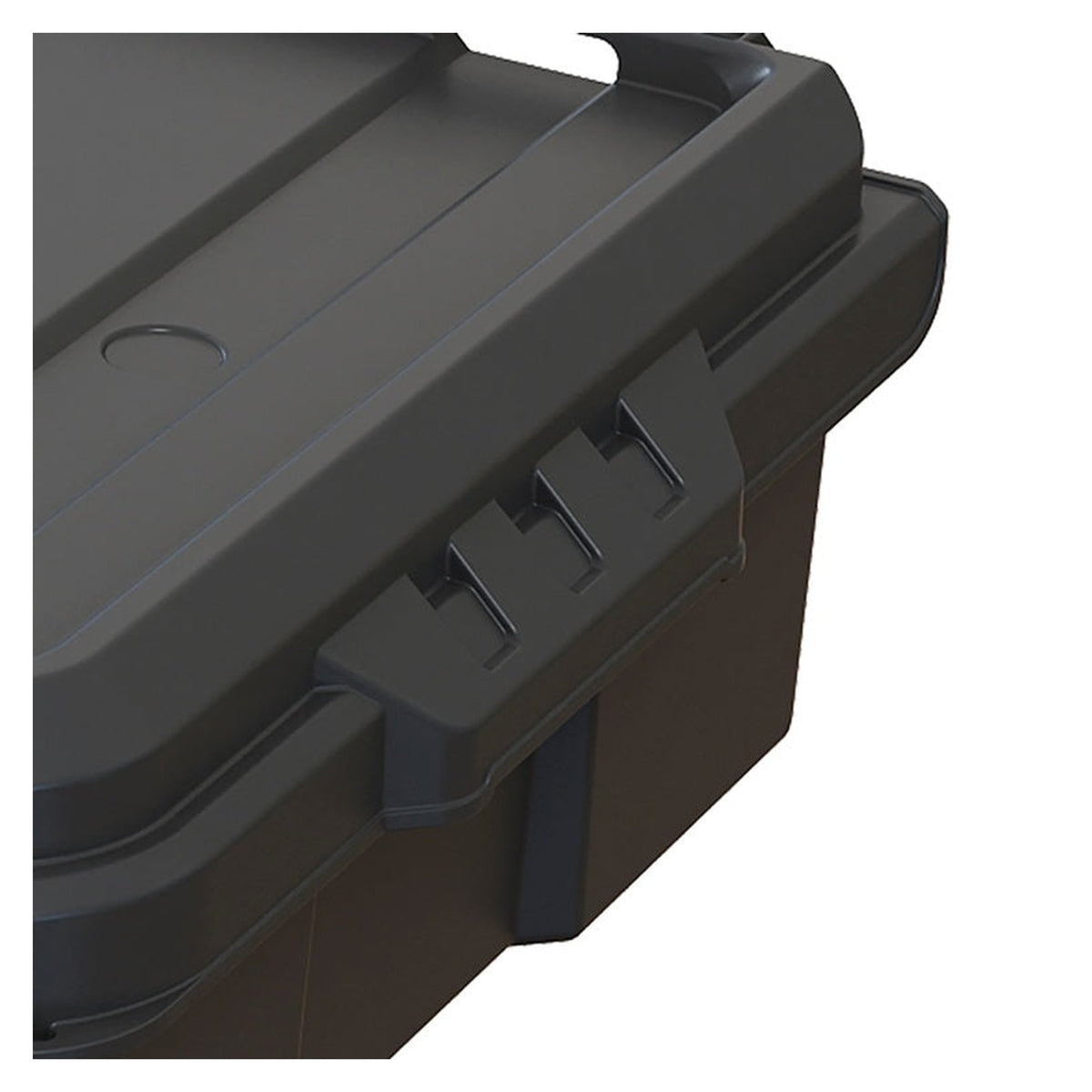 Keter Stack N Roll power tool case with metal latches, view 8