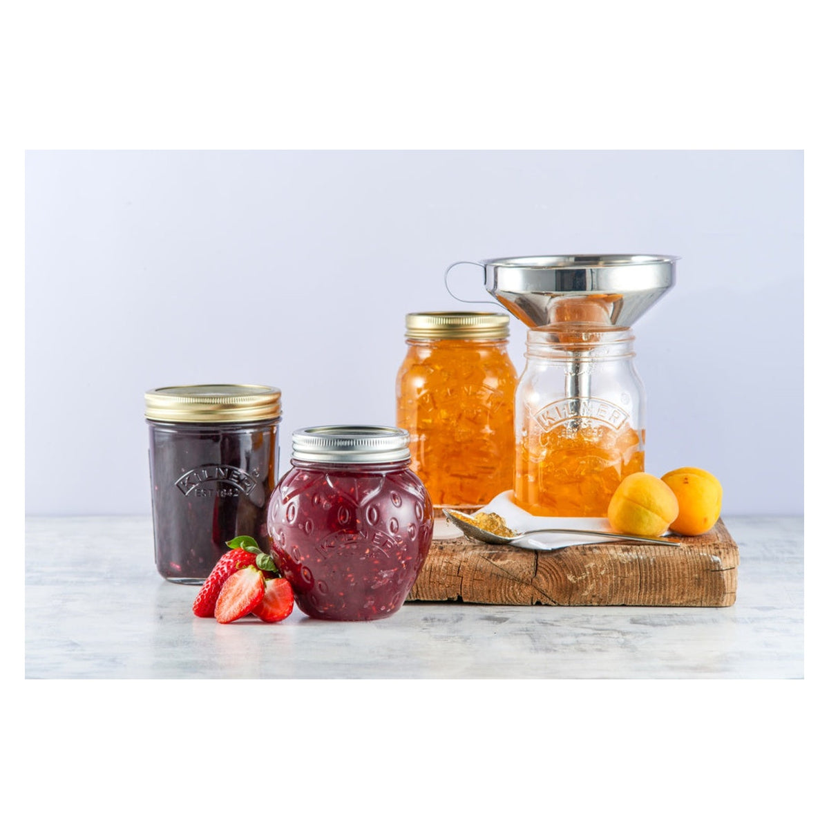 Kilner berry fruit preserve jar 0.4L glass, view 2