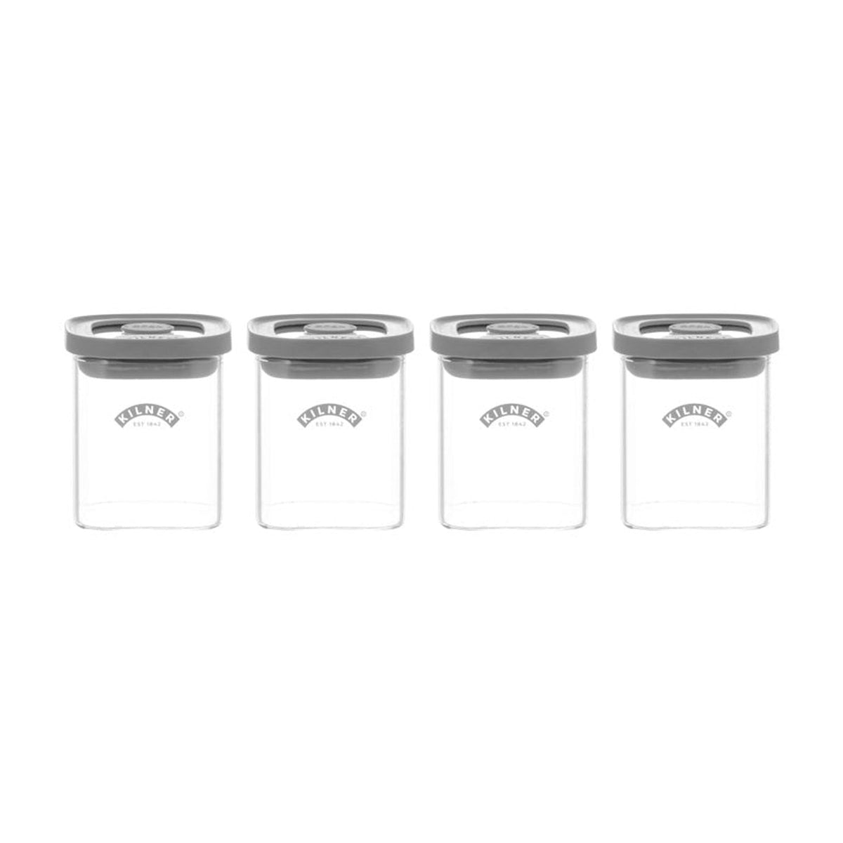 Kilner Fresh Storage 4 piece spice jar set, view 2