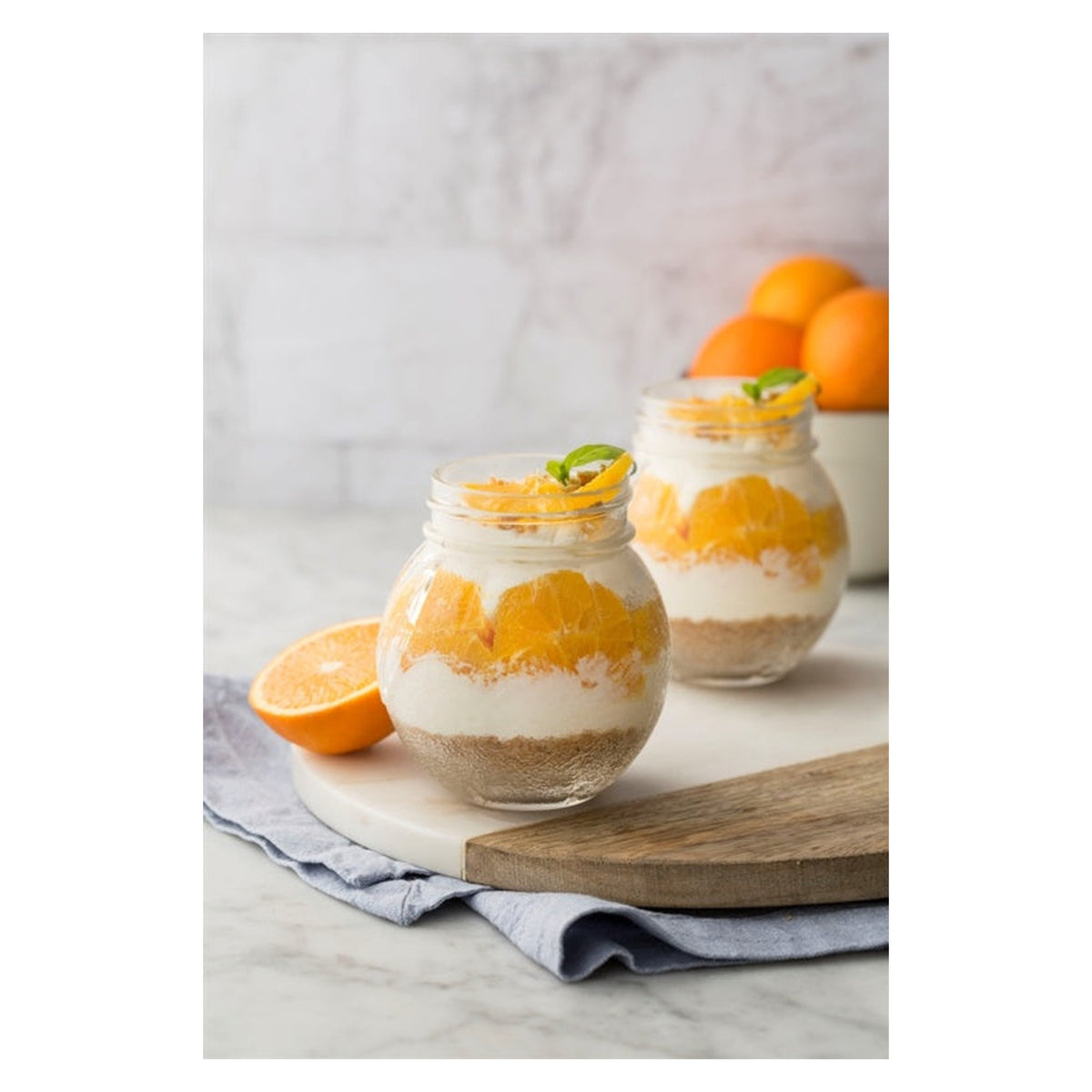Kilner orange shaped fruit preserve jar 0.4L