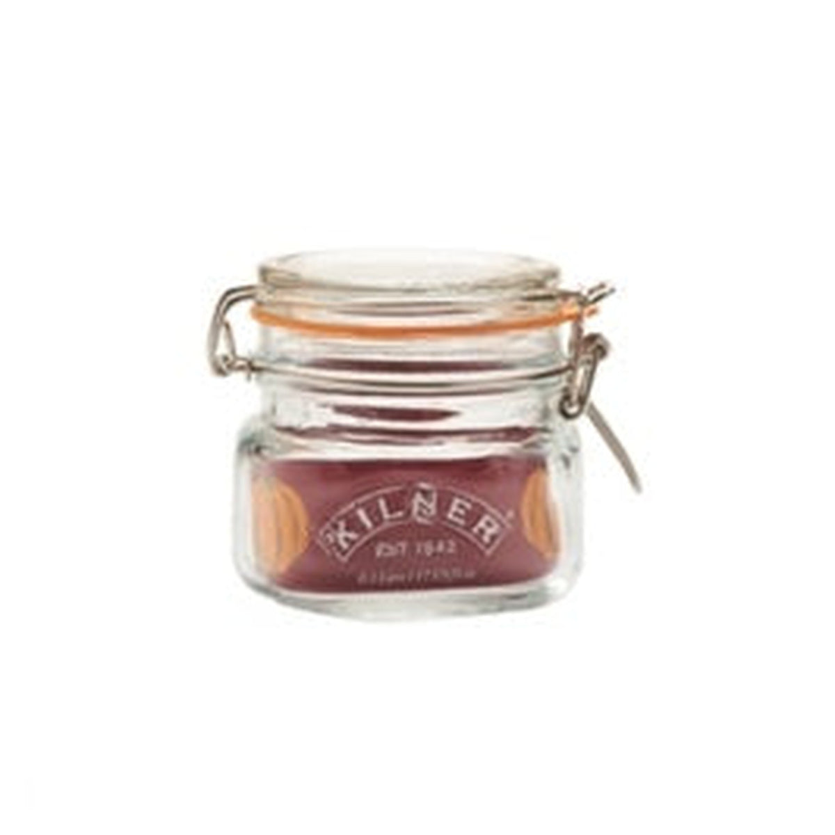 Kilner square clip top glass jar 0.5L, view 2