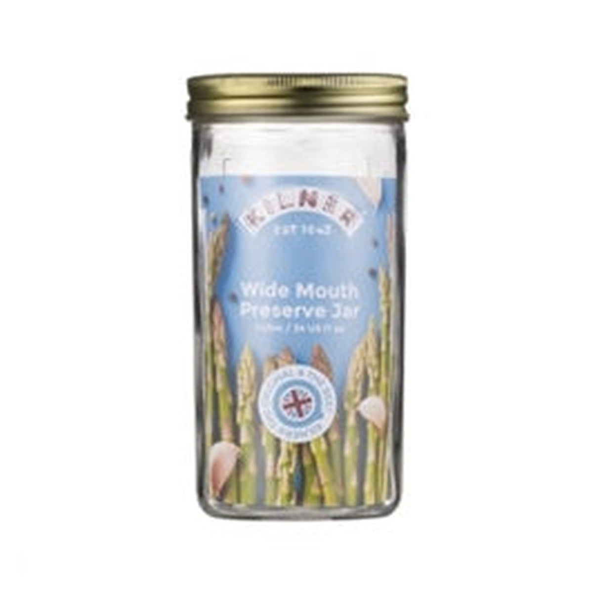 Kilner 1L wide mouth preserve jar, view 2