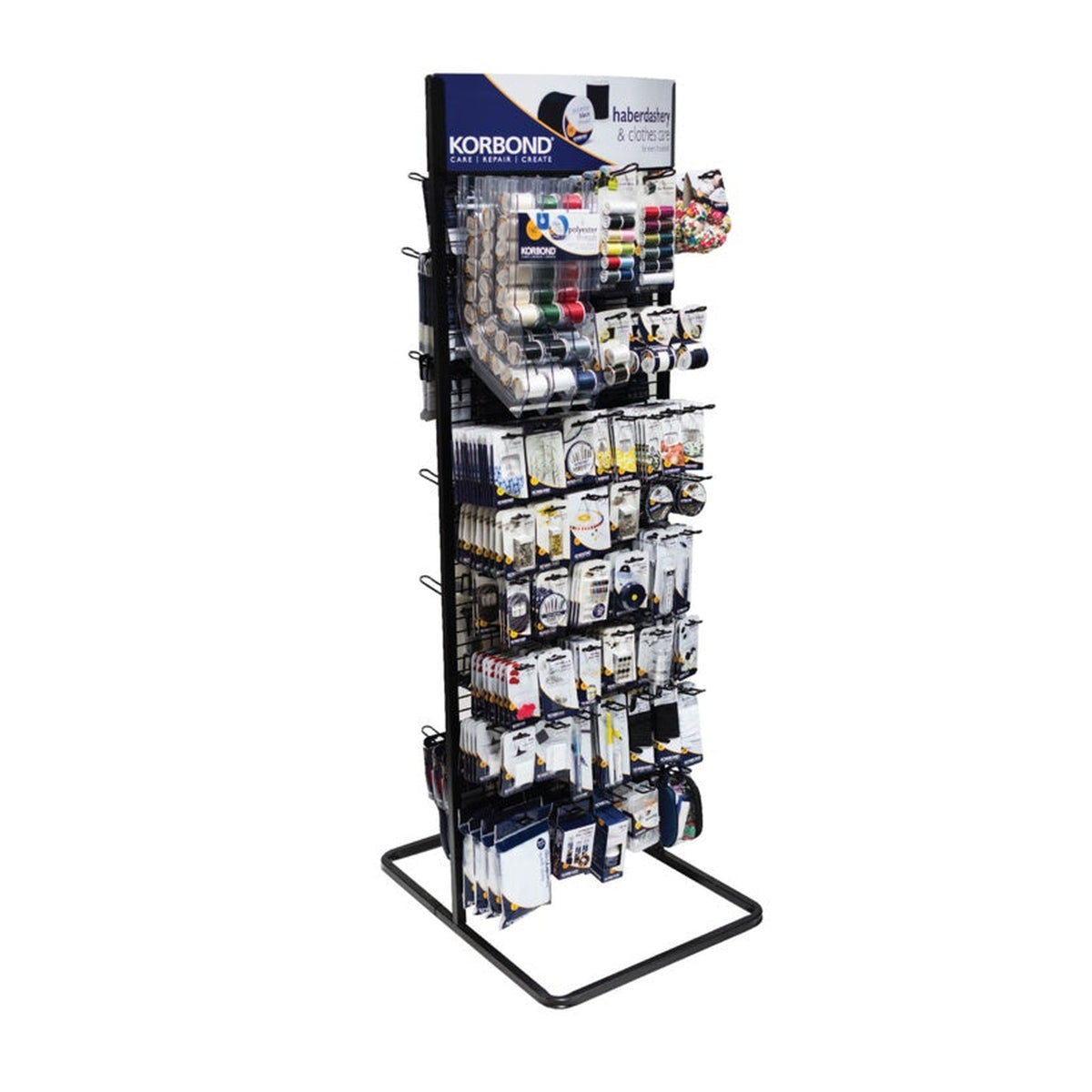 Korbond double sided stock and stand
