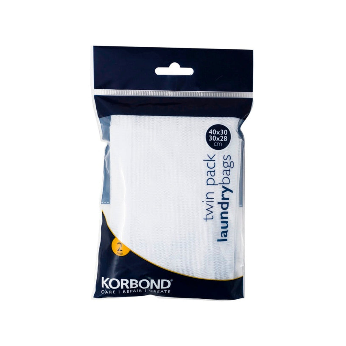 Korbond twin pack laundry bags