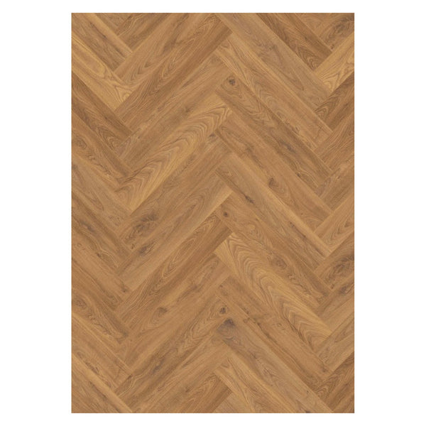 Kronospan Herringbone Firebrand Oak laminate flooring pack