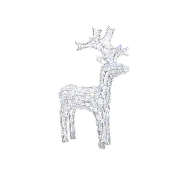 LED Acrylic Reindeer - 120 LEDs Cool White