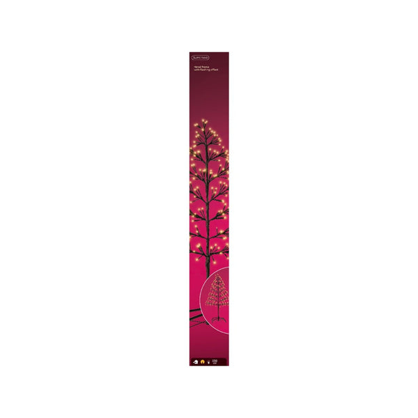 LED Black Frame With Classic Warm Lights - 230 LEDs