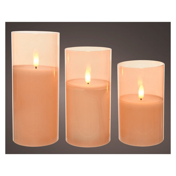 Led Candle Mix Warm White - 7.5 - 17.5