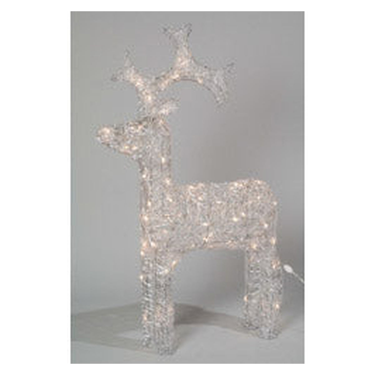 LED Outdoor Acrylic Reindeer - 120cm Warm White