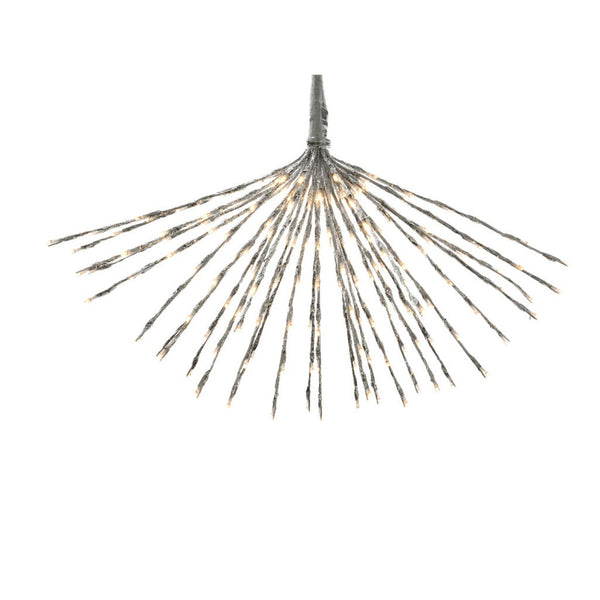 LED Polestar - Silver / Warm White - 320 lights, 100cm