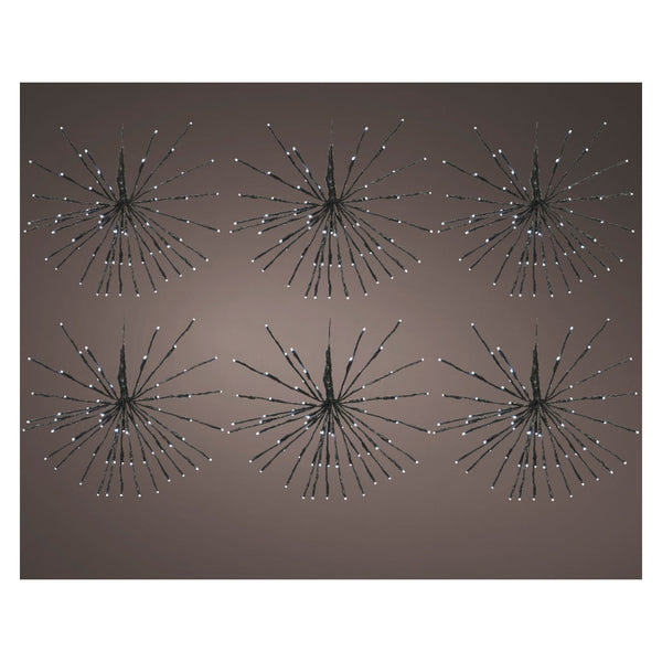 LED Tree Polestars Black/Cool White - 432 LEDs