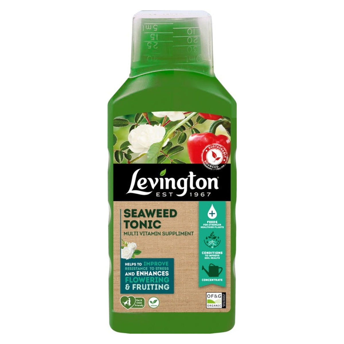 Levington Seaweed Tonic 800ml bottle