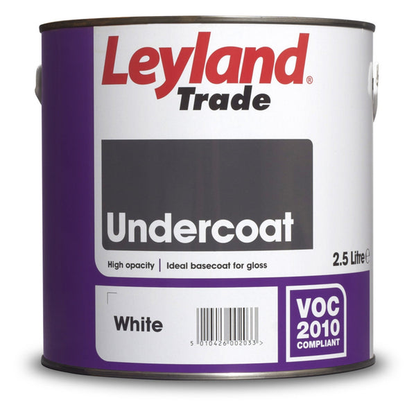 Leyland Trade Undercoat 2.5L in White