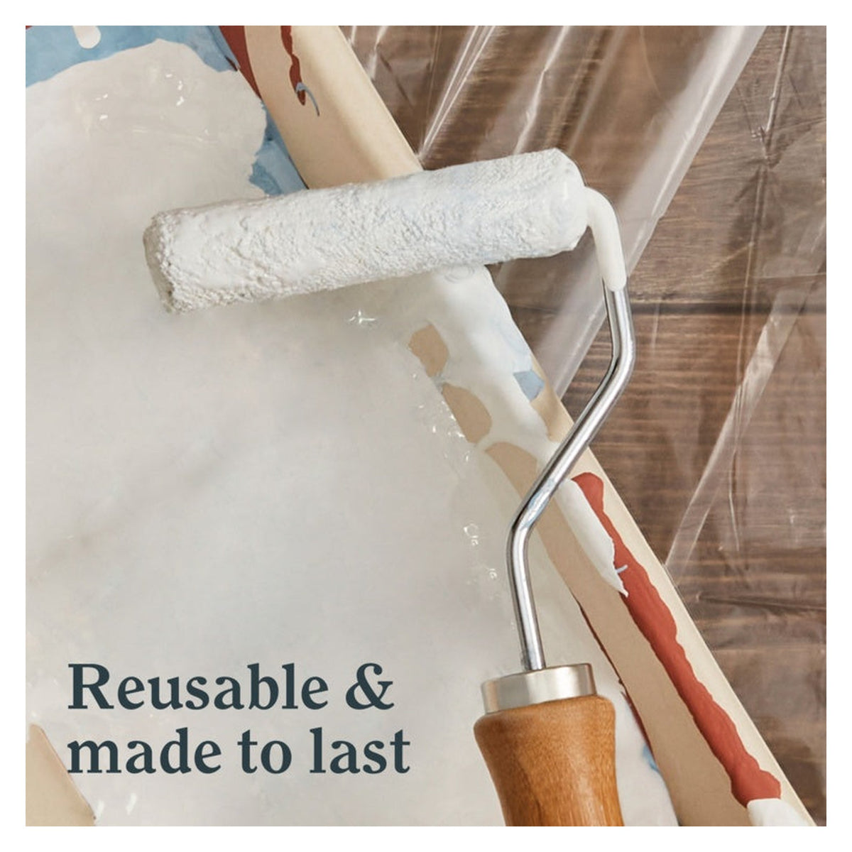LickTools eco 4in mid pile roller sleeves pack of 4, view 6