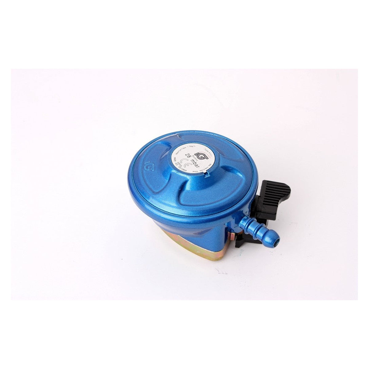 Lifestyle 21mm clip on butane regulator in blue